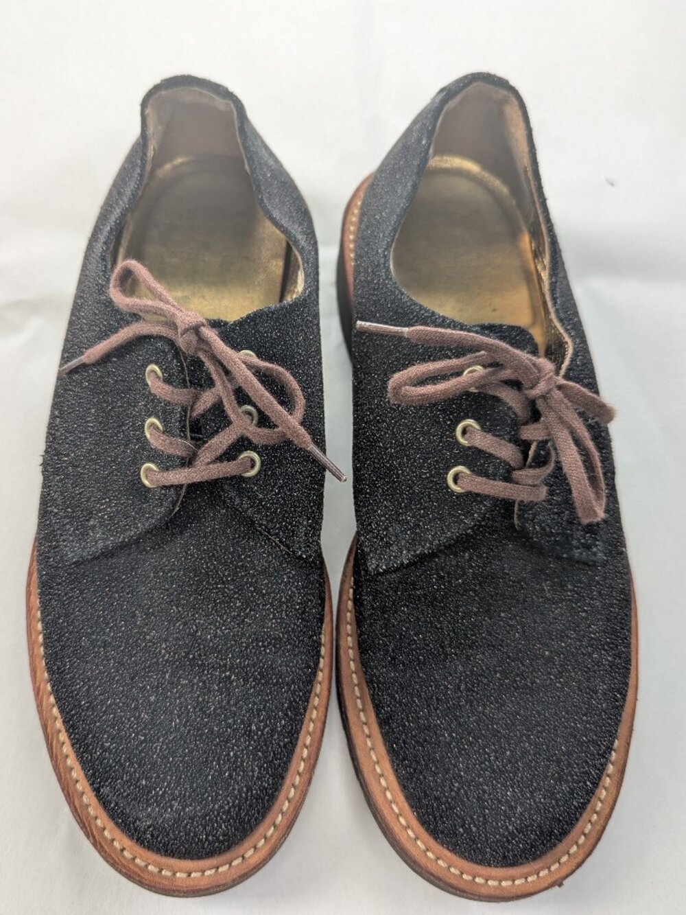 Dr. Martens Farrah 1461 Oxford Black with Gold Glitter | UK 5 / US 6